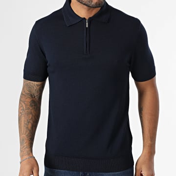 Classic Series - Polo Manches Courtes Maille 565 Bleu Marine