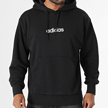 Adidas Sportswear - Sweat Capuche Lin JN1776 Noir