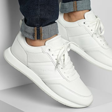 Calvin Klein - Zapatillas Low Prof Laceup Tape 1897 Triple Bright White