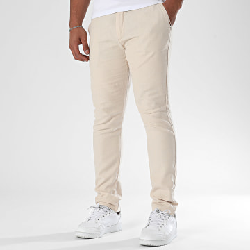 Indicode Jeans - Pantalon Chino Danio 60-380 Beige Clair