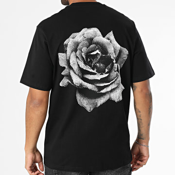 KZR - Oversize T-Shirt 201 Schwarz Floral