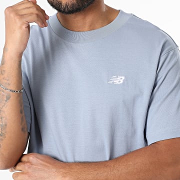 New Balance - Tee Shirt Oversize MT41509 Bleu Clair