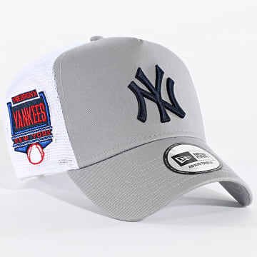 New Era - Casquette Trucker Side Patch NY Yankees 60667444 Gris Blanc