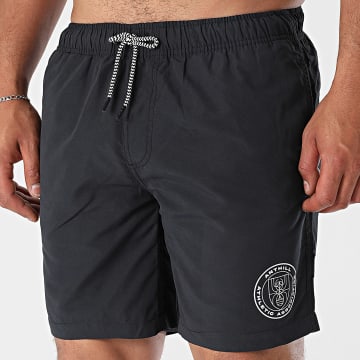Niro - Shorts de baño Small AAA Negro Blanco