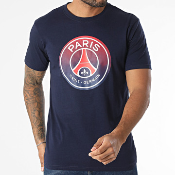 PSG - Tee Shirt Big Logo Paris Saint Germain P24277C Bleu Marine