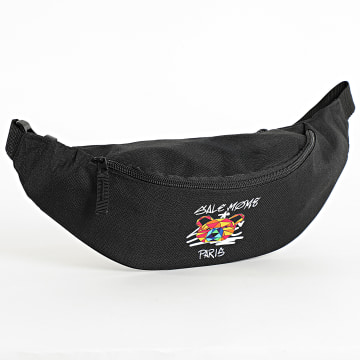 Sale Môme Paris - Sacoche Banane Geomedrips Nounours Noir