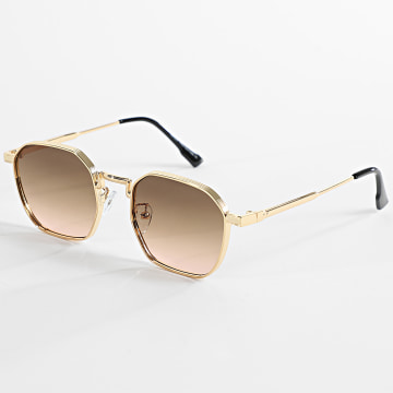 Frilivin - Lunettes De Soleil 985 Marron Doré