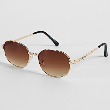 Frilivin - Lunettes De Soleil 813 Marron Doré