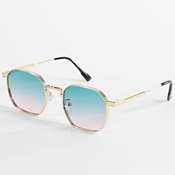 Frilivin - Lunettes De Soleil 985 Vert Rose Doré