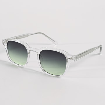 Frilivin - Lunette De Soleil 004 Vert Transparent Argenté