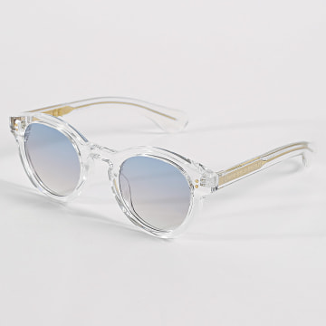 Frilivin - Lunettes De Soleil 169 Bleu Clair Rose Dégradé Transparent