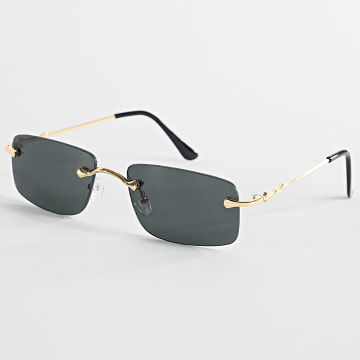 Frilivin - Lunettes De Soleil 640 Noir Doré