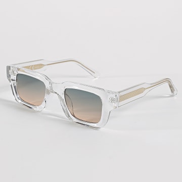Frilivin - Lunettes De Soleil 038 Vert Jaune Dégradé Transparent