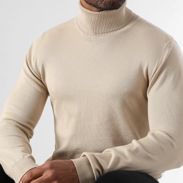 LBO - Suéter Cuello Alto 1990 Beige