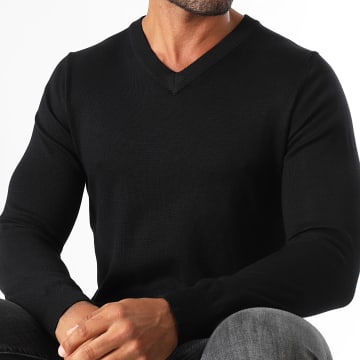 LBO - Suéter Cuello V 1992 Negro