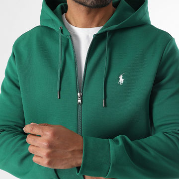 Polo Ralph Lauren - Sweat Zippé Capuche Original Player Vert