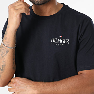 Tommy Hilfiger - Tee Shirt Hilfiger Stack 9355 Navy Blue