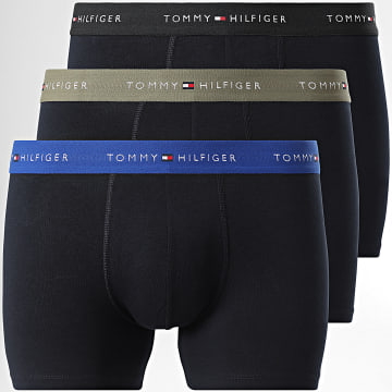 Tommy Hilfiger - Set Of 3 Boxers 2765 Navy Green Khaki Black Royal Blue