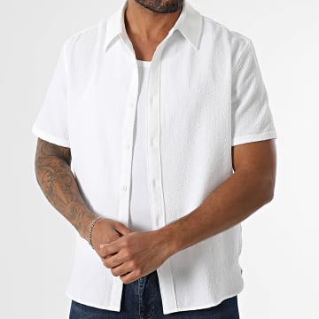 Calvin Klein - Chemise Manches Courtes 113G Blanc