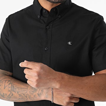 Calvin Klein - Chemise Manches Courtes M124 Noir