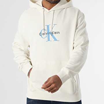 Calvin Klein - Sweat Capuche 282G Beige Clair