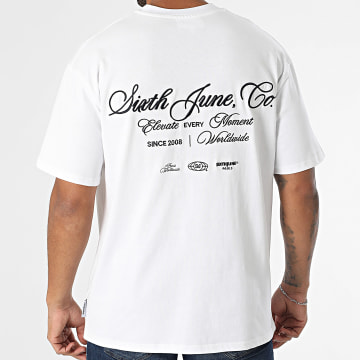 Sixth June - Tee Shirt Oversize 875 Blanc