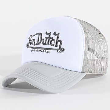 Von Dutch - Casquette Trucker Atlanta 7030750 Gris Blanc