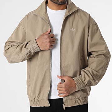 Adidas Originals - Veste Zippée Firebird KC0685 Beige Foncé