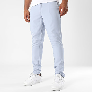 Uniplay - Pantalon Chino 157 Bleu Clair