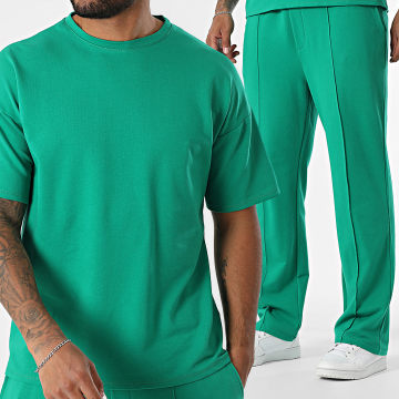 Uniplay - Ensemble Tee Shirt Oversize Et Pantalon Jogging 159 Vert