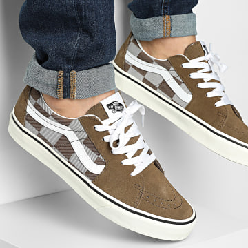 Vans - Baskets Old Skool 9QRDFM1 Mono Checkerboard Brown