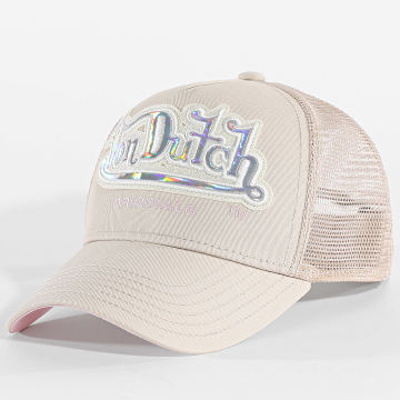 Von Dutch - Memphis Trucker Cap 7030886 Light Beige