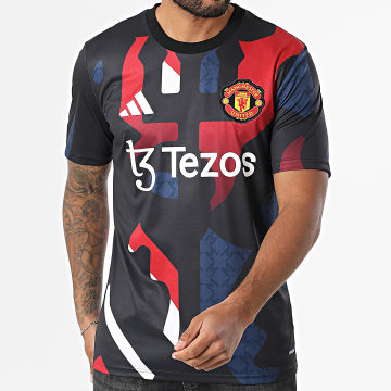 Adidas Sportswear - Maillot De Foot Manchester United JD7147 Noir Rouge Bleu Marine