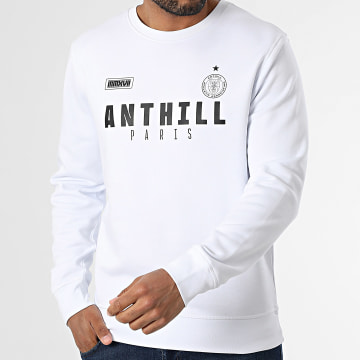 Anthill - Sweatshirt Crewneck AAA Weiß Schwarz