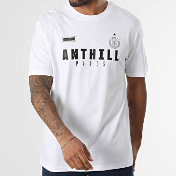 Anthill - T-Shirt Oversize Large AAA Weiß Schwarz