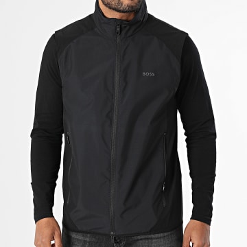 BOSS - Chaqueta Zippée Sin Mangas Putt 50533761 Negro