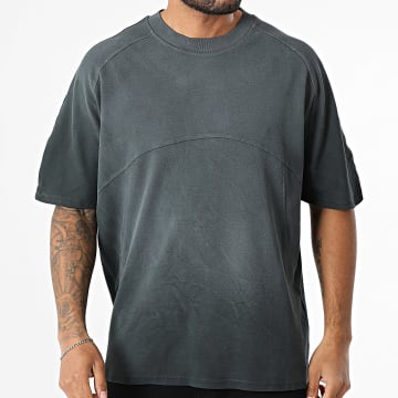 Ikao - Tee Shirt Oversize 114 Gris Anthracite
