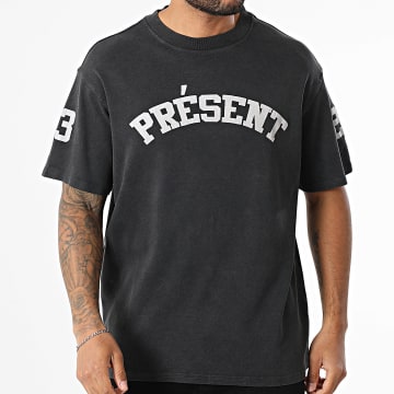 Ikao - Tee Shirt Oversize 132 Gris Anthracite