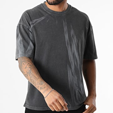 Ikao - Tee Shirt Oversize 532 Gris Anthracite