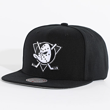 Mitchell and Ness - Casquette Snapback Anaheim Ducks HS8545 Noir