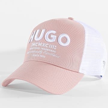 Hugo Blue - Casquette Trucker Merk 50533416 Rose Blanc