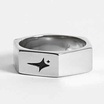 Make It Shine - Bague Nut Argenté