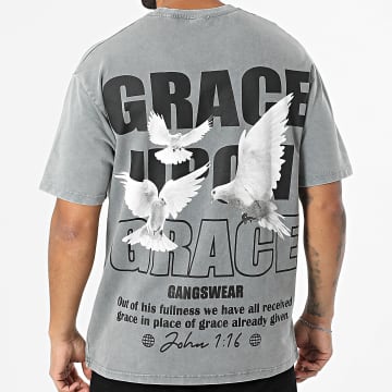 Classic Series - Tee Shirt Oversize G-28 Gris Noir