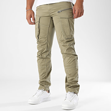 G-Star - Rovic Zip 3D Tapered Cargo Broek D02190-5126 Kaki Groen