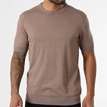 Mackten - 566 Camiseta de malla marrón claro