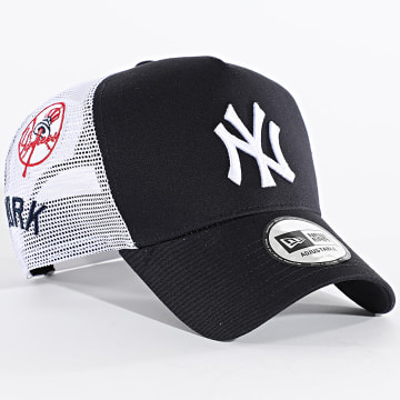 New Era - Casquette Trucker Multi Patch NY Yankees 60667553 Bleu Marine Blanc