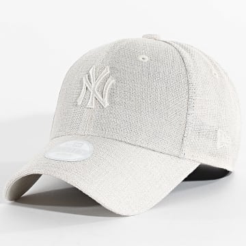 New Era - Casquette Femme Woven 9Forty NY Yankees 60667500 Beige Chiné