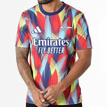 Adidas Sportswear - Maillot De Foot Arsenal FC JJ1797 Rouge Jaune Bleu Clair