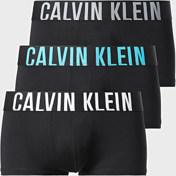 Calvin Klein - Juego de 3 bóxers de tiro bajo NB3611A Negro