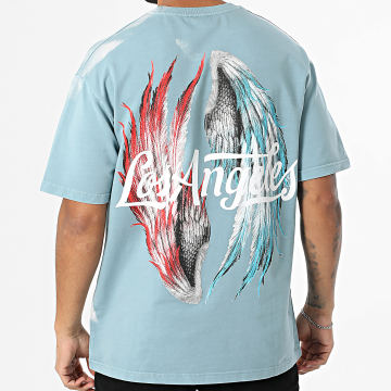 Classic Series - Tee Shirt Oversize G-2 Bleu Clair